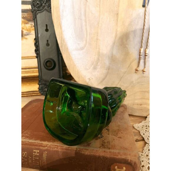 Boyds Glass Cupped Praying Hands – Uranium Vaseline Glass – Limited Edition – Gl - Picture 2 of 11